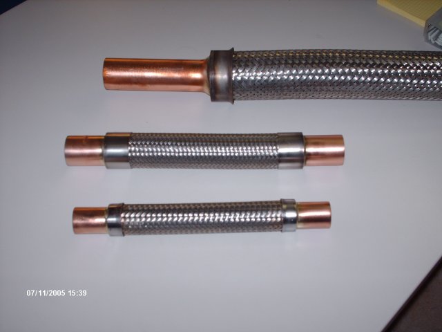 Tubi flessibili metallici in acciaio inox